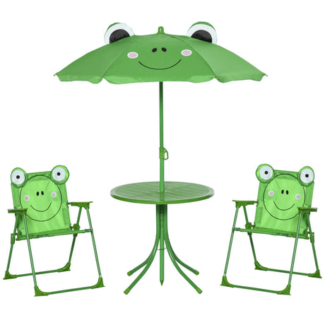 immagine-1-easycomfort-easycomfort-set-tavolo-da-giardino-con-2-sedie-pieghevoli-e-ombrellone-per-bambini-in-metallo-e-poliestere-verde-ean-8054111849968