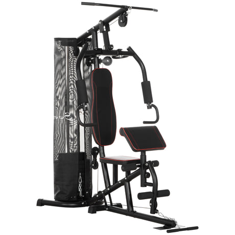 immagine-1-easycomfort-easycomfort-stazione-fitness-con-pesi-da-45kg-in-acciaio-per-allenamento-a-casa-170x104x205cm-nero