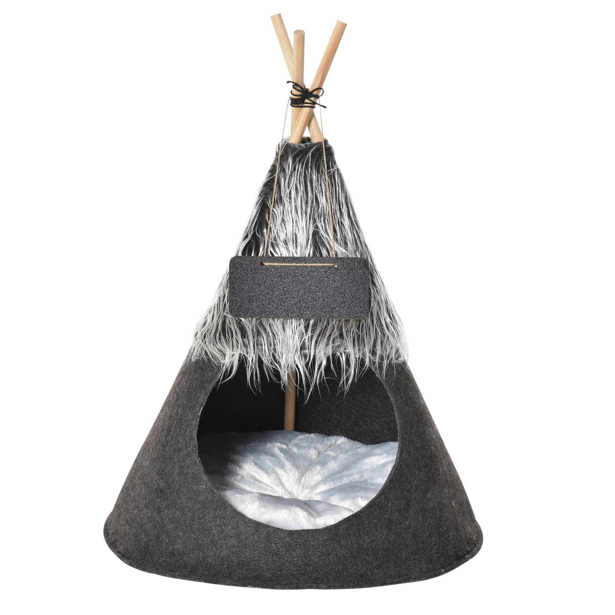 immagine-1-easycomfort-easycomfort-tenda-cuccia-per-cani-e-cani-piccoli-da-interno-teepee-grigio-50x70cm