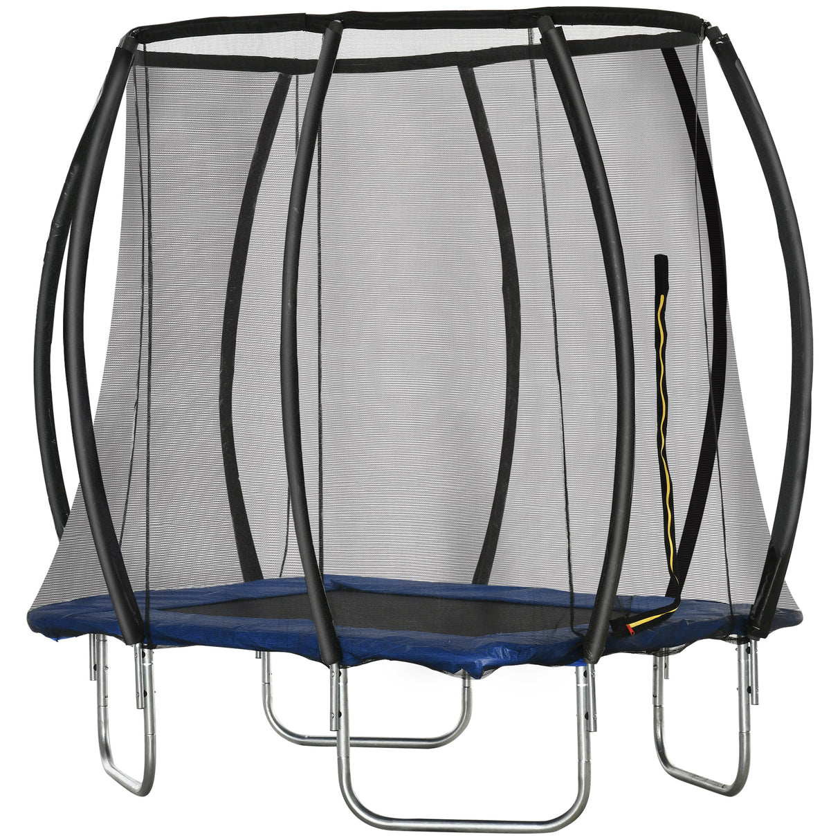 immagine-1-easycomfort-easycomfort-trampolino-elastico-210cm-per-bambini-e-adulti-con-rete-e-imbottiture-blu