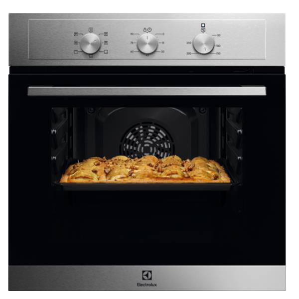 immagine-1-forno-elettrico-ventilato-ad-incasso-electrolux-eoh2h00bx-58-litri-classe-energetica-a-60-cm-serie-300-aquaclean-anti-impronta-inox-ean-7332543819904