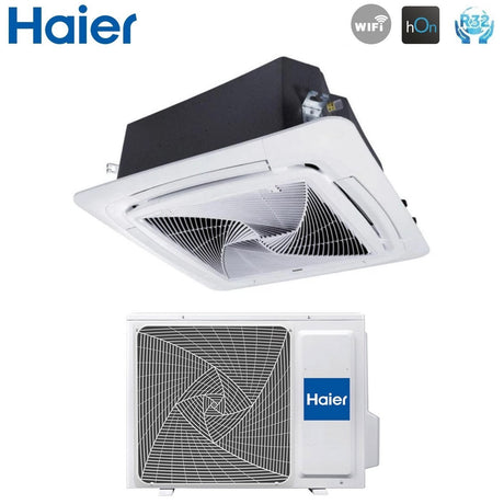 immagine-1-haier-climatizzatore-condizionatore-haier-cassetta-90x90-round-flow-24000-btu-ab71s2sg1fa-r-32-wi-fi-optional-con-pannello-no-sensor-incluso