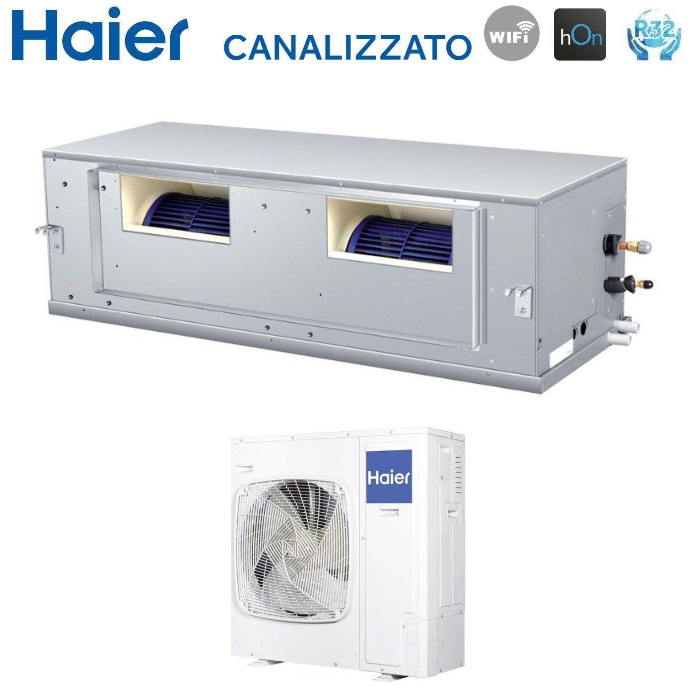 HAIER - Climatizzatore Condizionatore Haier Inverter Canalizzato ...