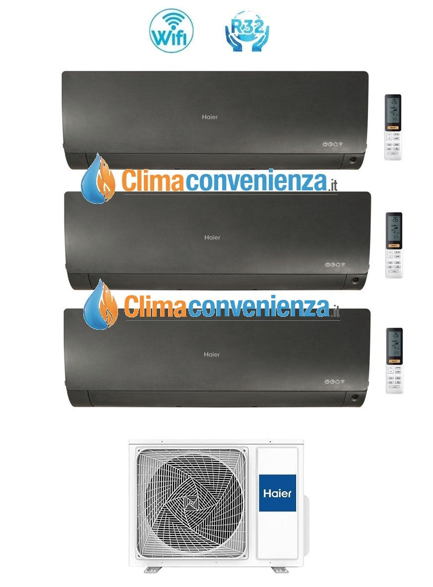 immagine-1-haier-climatizzatore-condizionatore-trial-split-inverter-haier-serie-flexis-black-700070007000-btu-con-3u55s2sr2fa-r-32-wi-fi-777-novita