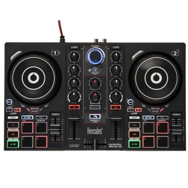 immagine-1-hercules-mixer-djcontrol-inpulse-200-con-2-canali-1-usb-4780882-ean-3362934745684