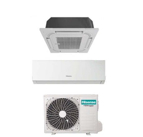 immagine-1-hisense-climatizzatore-condizionatore-hisense-dual-split-a-cassetta-9000-new-comfort-7000-con-2amw42u4rgc-r-32-wi-fi-optional-90007000-con-telecomando-e-pannello-incluso-novita