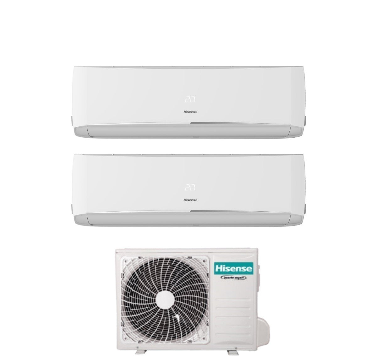 immagine-1-hisense-climatizzatore-condizionatore-hisense-dual-split-inverter-serie-halo-1212-con-2amw52u4rxc-r-32-wi-fi-integrato-1200012000