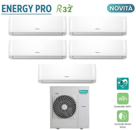 immagine-1-hisense-climatizzatore-condizionatore-hisense-penta-split-inverter-serie-energy-pro-99121212-con-5amw125u4rta-r-32-wi-fi-integrato-90009000120001200012000-novita