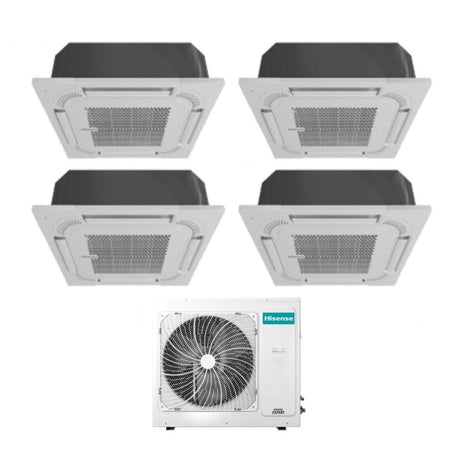 immagine-1-hisense-climatizzatore-condizionatore-hisense-quadri-split-a-cassetta-9999-con-4amw105u4raa-r-32-wi-fi-optional-9000900090009000-con-telecomando-e-pannello-incluso-novita