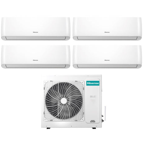 immagine-1-hisense-climatizzatore-condizionatore-hisense-quadri-split-inverter-serie-energy-pro-99912-con-4amw105u4raa-r-32-wi-fi-integrato-90009000900012000-novita