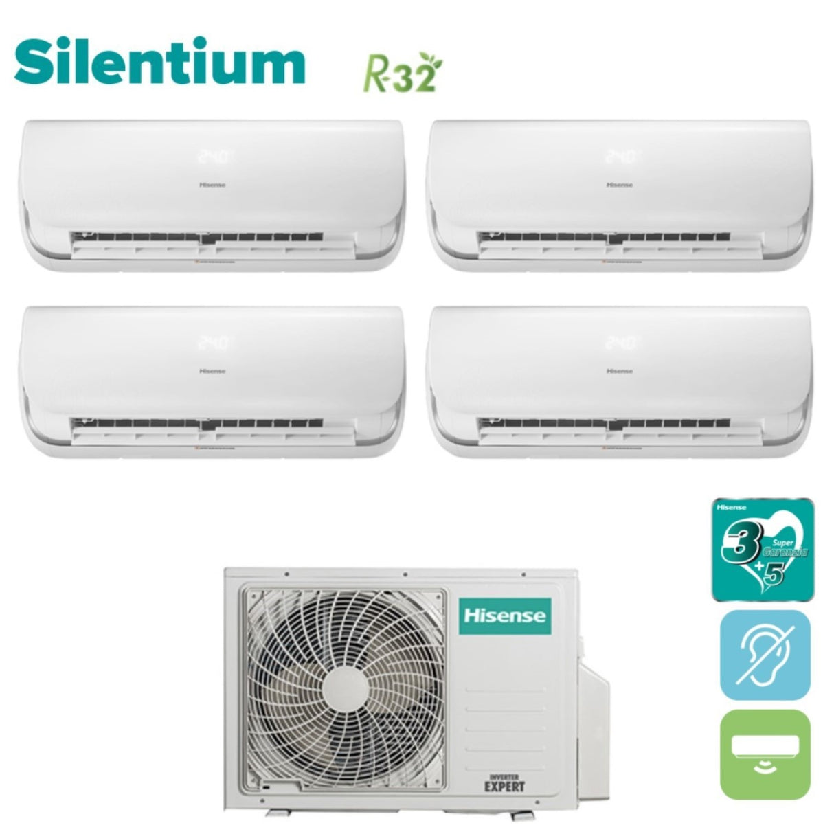 immagine-1-hisense-climatizzatore-condizionatore-hisense-quadri-split-inverter-serie-silentium-12121212-con-4amw105u4raa-r-32-wi-fi-integrato-12000120001200012000