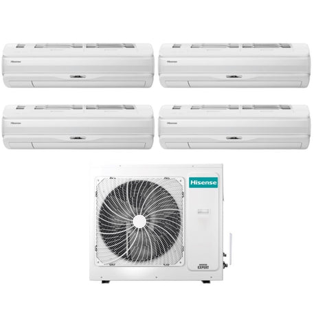 immagine-1-hisense-climatizzatore-condizionatore-hisense-quadri-split-inverter-serie-silentium-pro-12121212-con-4amw105u4raa-r-32-wi-fi-integrato-12000120001200012000-novita