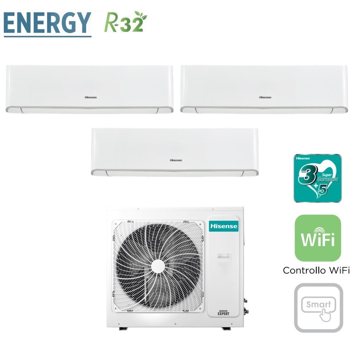 immagine-1-hisense-climatizzatore-condizionatore-hisense-trial-split-inverter-serie-energy-999-con-4amw81u4rra-r-32-wi-fi-integrato-900090009000