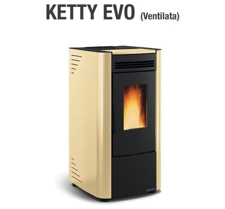 immagine-1-la-nordica-stufa-a-pellet-la-nordica-extraflame-modello-ketty-evo-65-kw-colore-pergamena-telecomando-optional