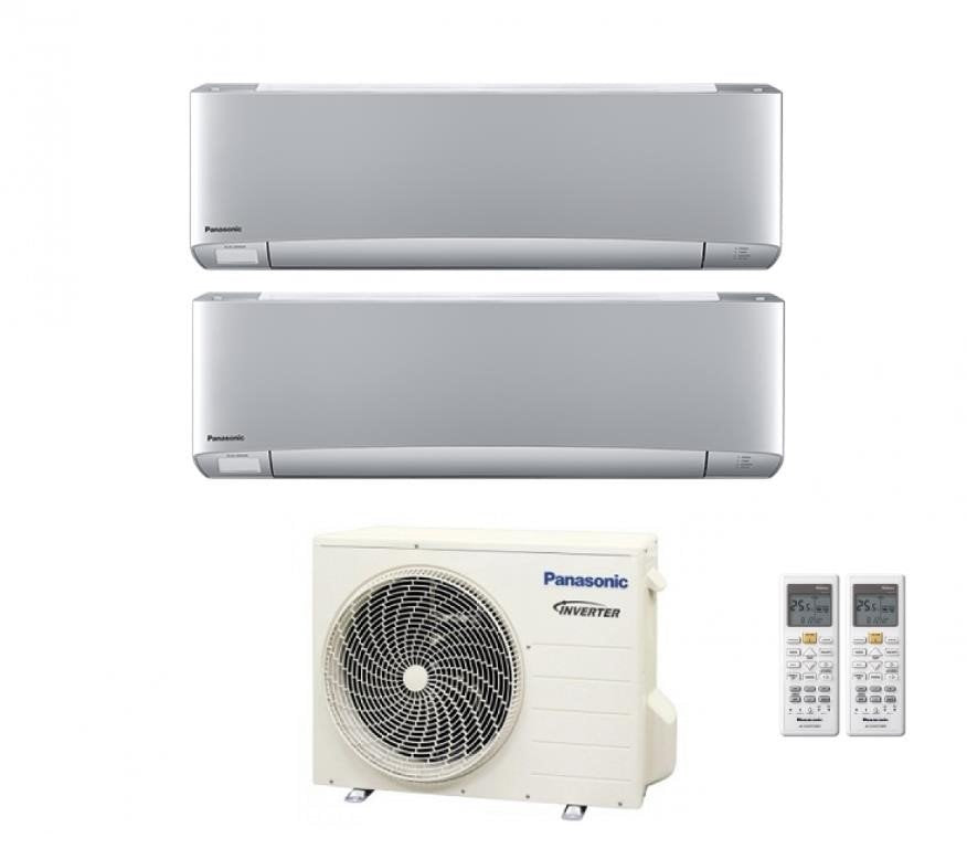 immagine-1-panasonic-area-occasioni-climatizzatore-condizionatore-panasonic-dual-split-inverter-serie-etherea-silver-912-con-cu-2z50tbe-r-32-wi-fi-integrato-900012000-argento