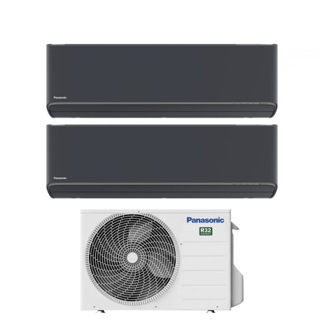immagine-1-panasonic-climatizzatore-condizionatore-panasonic-dual-split-inverter-serie-etherea-dark-712-con-cu-2z41tbe-r-32-wi-fi-integrato-colore-grigio-grafite-700012000
