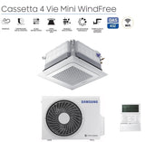 immagine-1-samsung-climatizzatore-condizionatore-inverter-samsung-cassetta-4-vie-mini-windfree-12000-btu-r-32-ac035rnndkg-con-pannello-e-comando-a-filo-novita