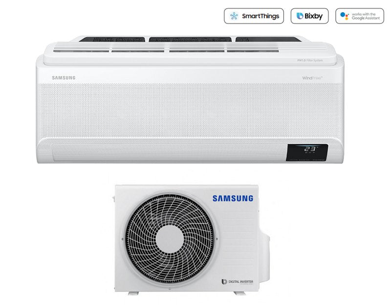 immagine-1-samsung-climatizzatore-condizionatore-inverter-samsung-windfree-pure-1-0-12000-btu-a-ar12axkaawkneu-wi-fi-integrato-controllo-vocale-r-32-ean-8059657002327