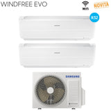 immagine-1-samsung-climatizzatore-condizionatore-samsung-dual-split-inverter-serie-windfree-evo-712-con-aj040ncj2eg-r-32-wi-fi-integrato-700012000-ean-8059657019370