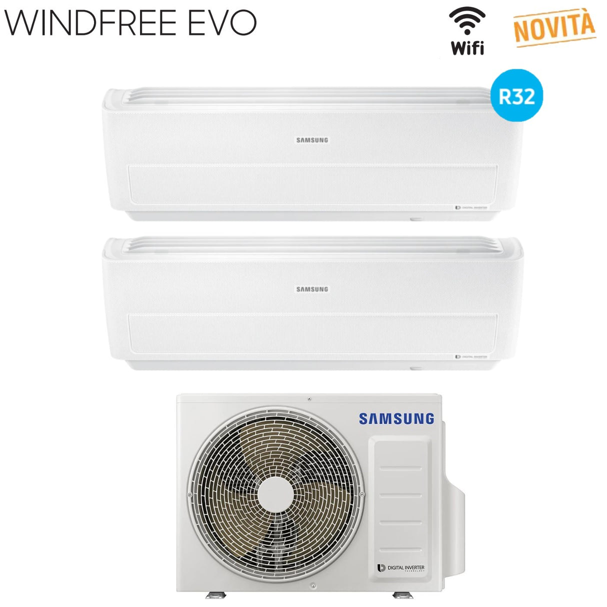 immagine-1-samsung-climatizzatore-condizionatore-samsung-dual-split-inverter-serie-windfree-evo-712-con-aj050ncj2eg-r-32-wi-fi-integrato-700012000-ean-8059657019387