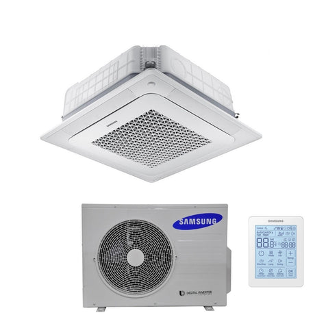 immagine-1-samsung-climatizzatore-condizionatore-samsung-inverter-cassetta-a-4-vie-windfree-18000-btu-ac052nn4dkh-monofase-r-410-wi-fi-optional-con-telecomando-wireless-e-pannello-incluso