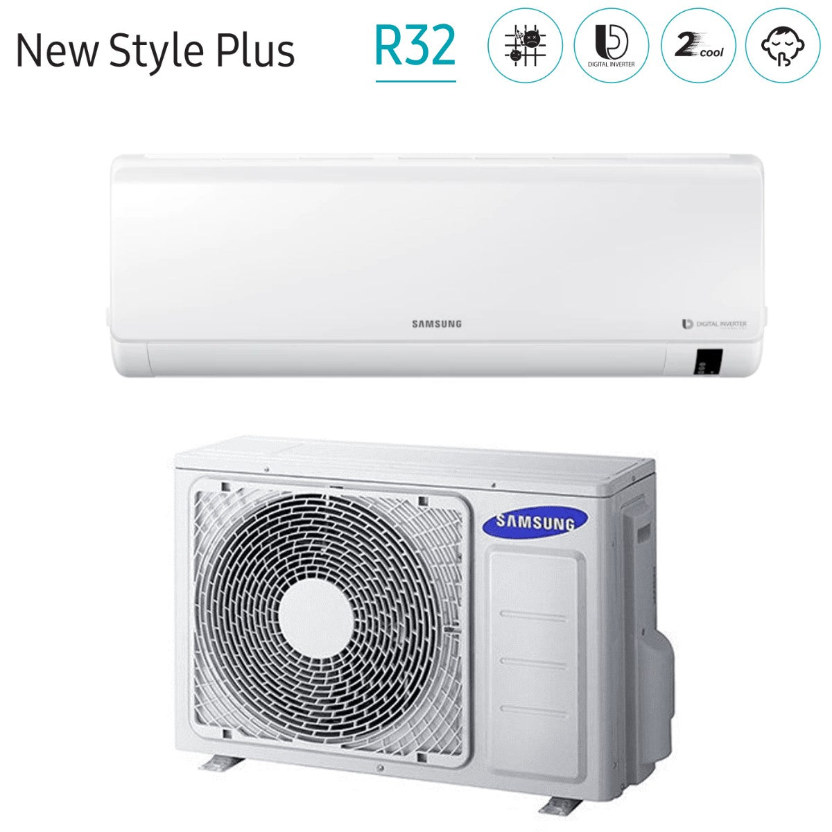 immagine-1-samsung-climatizzatore-condizionatore-samsung-inverter-serie-new-style-plus-18000-btu-ar18nxfhbwkneu-r-32-f-ar18nfb-classe-a-ean-8059657009579