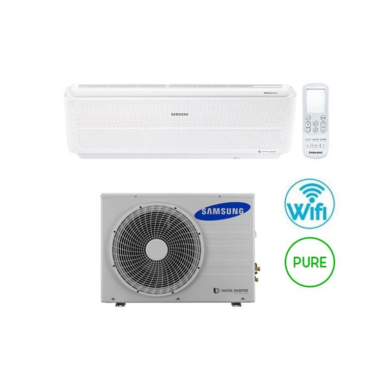 immagine-1-samsung-climatizzatore-condizionatore-samsung-inverter-serie-windfree-pure-9000-btu-ar09nxcxaw-wi-fi-r-32-classe-a-copia-ean-8059657005045