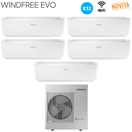 immagine-1-samsung-climatizzatore-condizionatore-samsung-penta-split-inverter-serie-windfree-evo-77777-con-aj100rcj-r-32-wi-fi-integrato-70007000700070007000-novita-2019