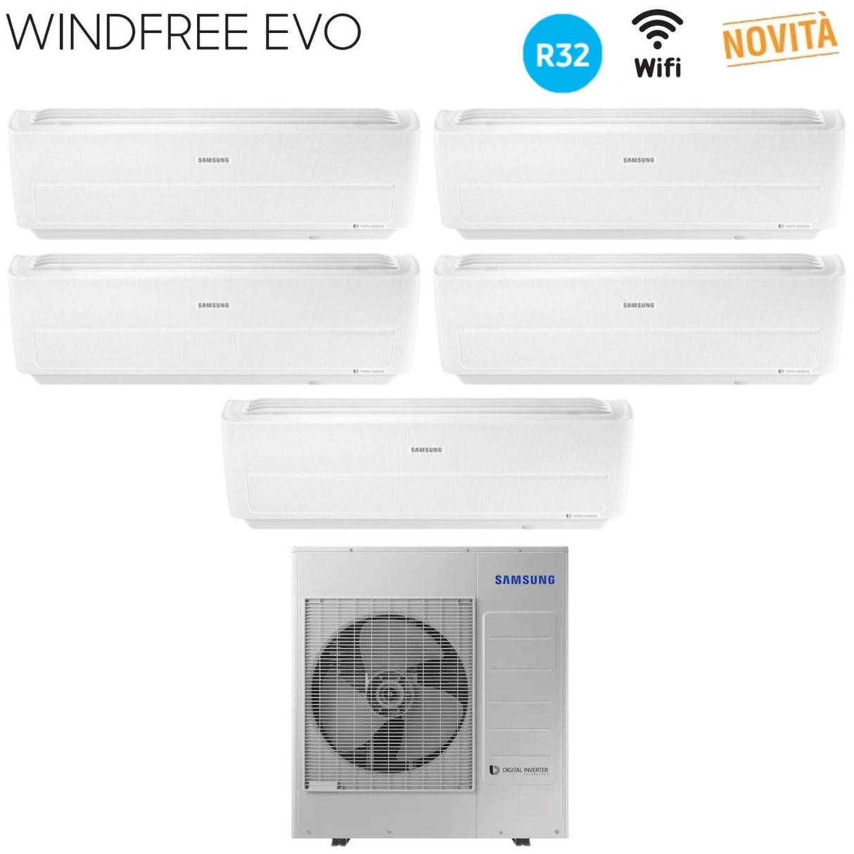 immagine-1-samsung-climatizzatore-condizionatore-samsung-penta-split-inverter-serie-windfree-evo-99121212-con-aj100rcj-r-32-wi-fi-integrato-90009000120001200012000-novita-2019
