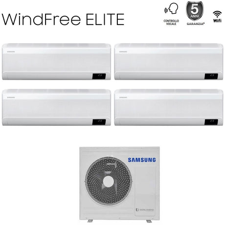 immagine-1-samsung-climatizzatore-condizionatore-samsung-quadri-split-inverter-serie-windfree-elite-791212-con-aj080txj4kg-r-32-wi-fi-integrato-700090001200012000-novita