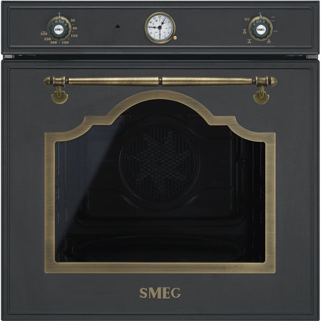 immagine-1-smeg-forno-ad-incasso-smeg-classic-sf700ao-70-litri-classe-a-a597xl597xp548-ventilato-maniglia-ottone-antico-antracite-ean-8017709315733