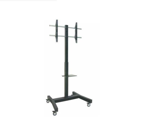 immagine-1-supporto-tv-a-pavimento-nilox-om07075-con-rotelle-ean-8016677070750