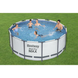 immagine-2-bestway-piscina-fuori-terra-bestway-56420-frame-pool-steel-pro-366x122h-top-di-coperturascaletta-rampa-esternapompa-filtrante-10-250-litri