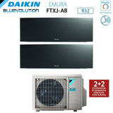 immagine-2-daikin-climatizzatore-condizionatore-daikin-bluevolution-dual-split-inverter-serie-emura-black-iii-712-con-2mxm40a-r-32-wi-fi-integrato-700012000-colore-nero-garanzia-italiana