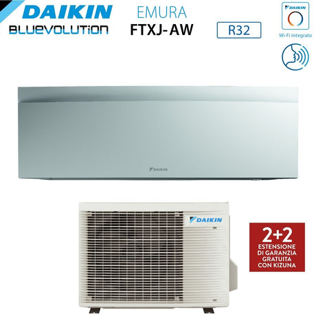 immagine-2-daikin-climatizzatore-condizionatore-daikin-bluevolution-inverter-serie-emura-white-iii-12000-btu-ftxj35aw-r-32-wi-fi-integrato-classe-a-garanzia-italiana-novita