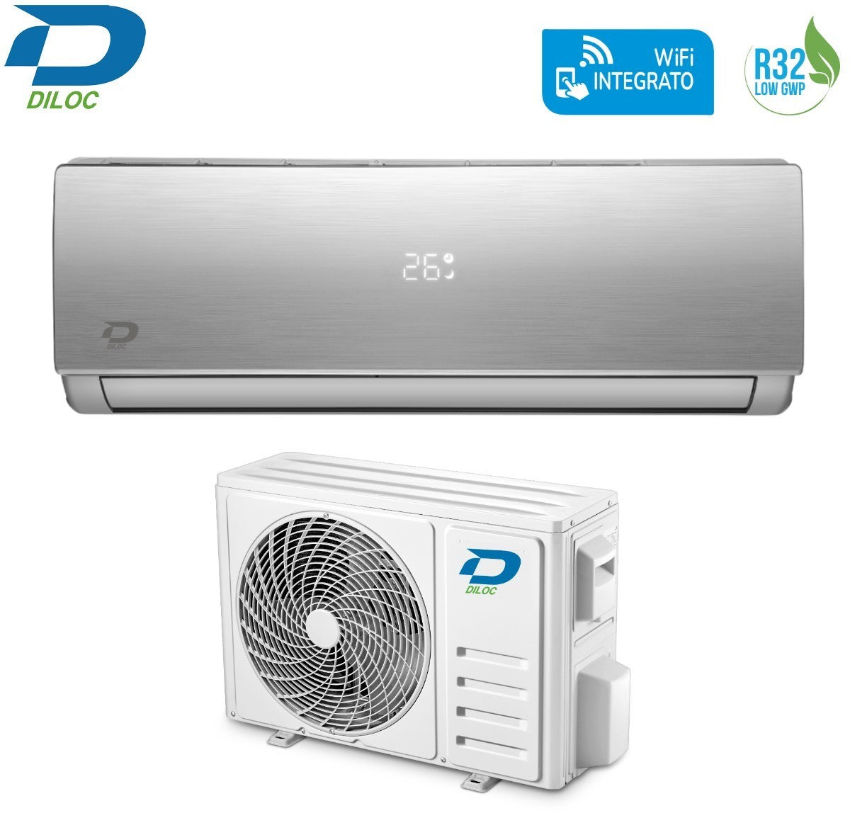 immagine-2-diloc-area-occasioni-climatizzatore-condizionatore-diloc-inverter-serie-jessica-silver-12000-btu-d-jessica-12000slv-r-32-wi-fi-integrato-argento-classe-aa