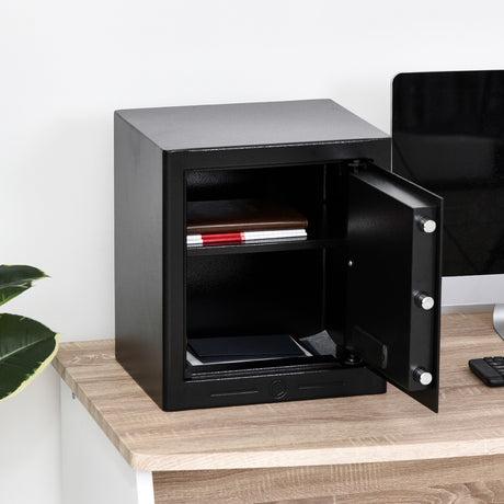 immagine-2-easycomfort-easycomfort-cassaforte-elettronica-in-acciaio-nero-con-chiave-e-2-codici-pin-38l-x-31p-x-42-7acm-ean-8054144138466