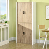 immagine-2-easycomfort-easycomfort-dispensa-cucina-in-legno-mdf-con-4-ripiani-regolabili-e-4-porte-80x40x182-cm