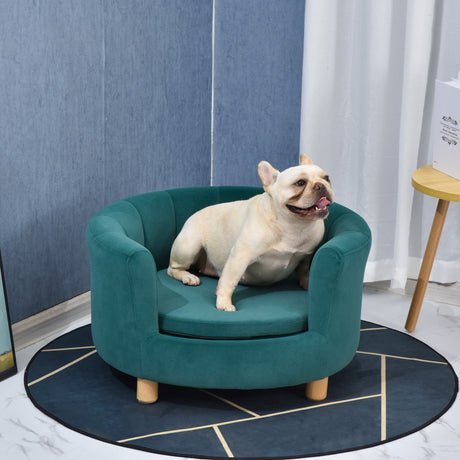 immagine-2-easycomfort-easycomfort-divano-per-cani-imbottito-con-schienale-e-cuscino-rimovibile-cuccia-per-gatto-da-interno-65x64x37cm-verde-ean-8055776912684