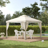 immagine-2-easycomfort-easycomfort-gazebo-da-giardino-3x3m-con-zanzariera-struttura-in-metallo-e-copertura-in-poliestere-beige-ean-8054144137995