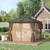 immagine-2-easycomfort-easycomfort-gazebo-da-giardino-3x3m-in-alluminio-con-zanzariera-tende-laterali-e-tetto-rigido-marrone