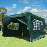 immagine-2-easycomfort-easycomfort-gazebo-impermeabile-con-pannelli-laterali-pieghevole-3x3m-verde-ean-8054144134048