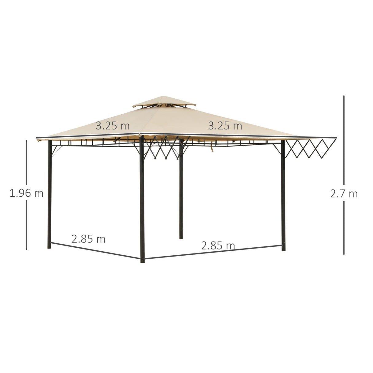 immagine-2-easycomfort-easycomfort-gazebo-pergola-da-esterno-con-doppio-tettuccio-e-telo-estraibile-ean-8055776915012