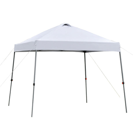 immagine-2-easycomfort-easycomfort-gazebo-pieghevole-3x3m-da-giardino-ed-esterno-in-metallo-e-tessuto-oxford-bianco-ean-8055776910901