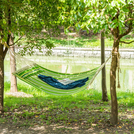 immagine-2-easycomfort-easycomfort-hammock-amaca-da-giardino-doppia-per-2-persone-dondolo-sospeso-da-campeggio-in-cotone-e-poliestere-con-cuscino-188x140cm-ean-8054111844833