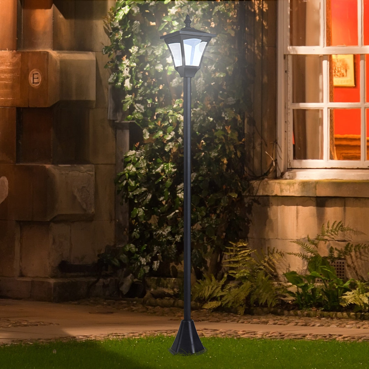 immagine-2-easycomfort-easycomfort-lampada-da-giardino-lampada-da-terra-led-da-esterno-a-energia-solare-impermeabile-ip44-15x15x120-cm-nero-ean-8054111841153