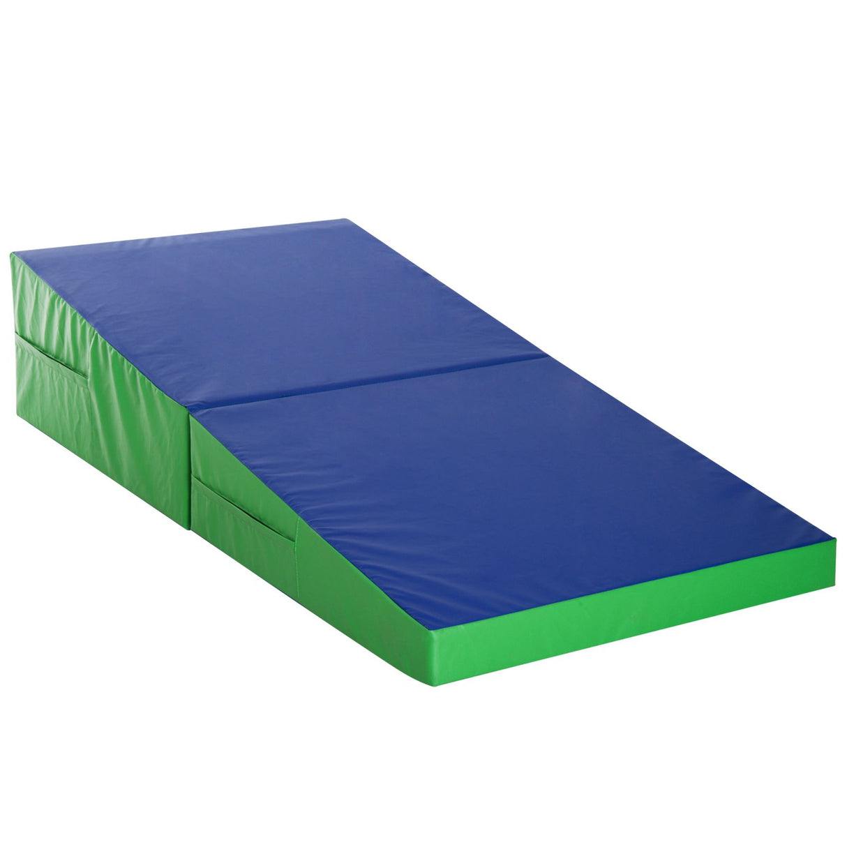 immagine-2-easycomfort-easycomfort-materasso-training-pieghevole-per-fitness-ginnastica-artistica-blu-verde-180x90x40cm-ean-8055776916446