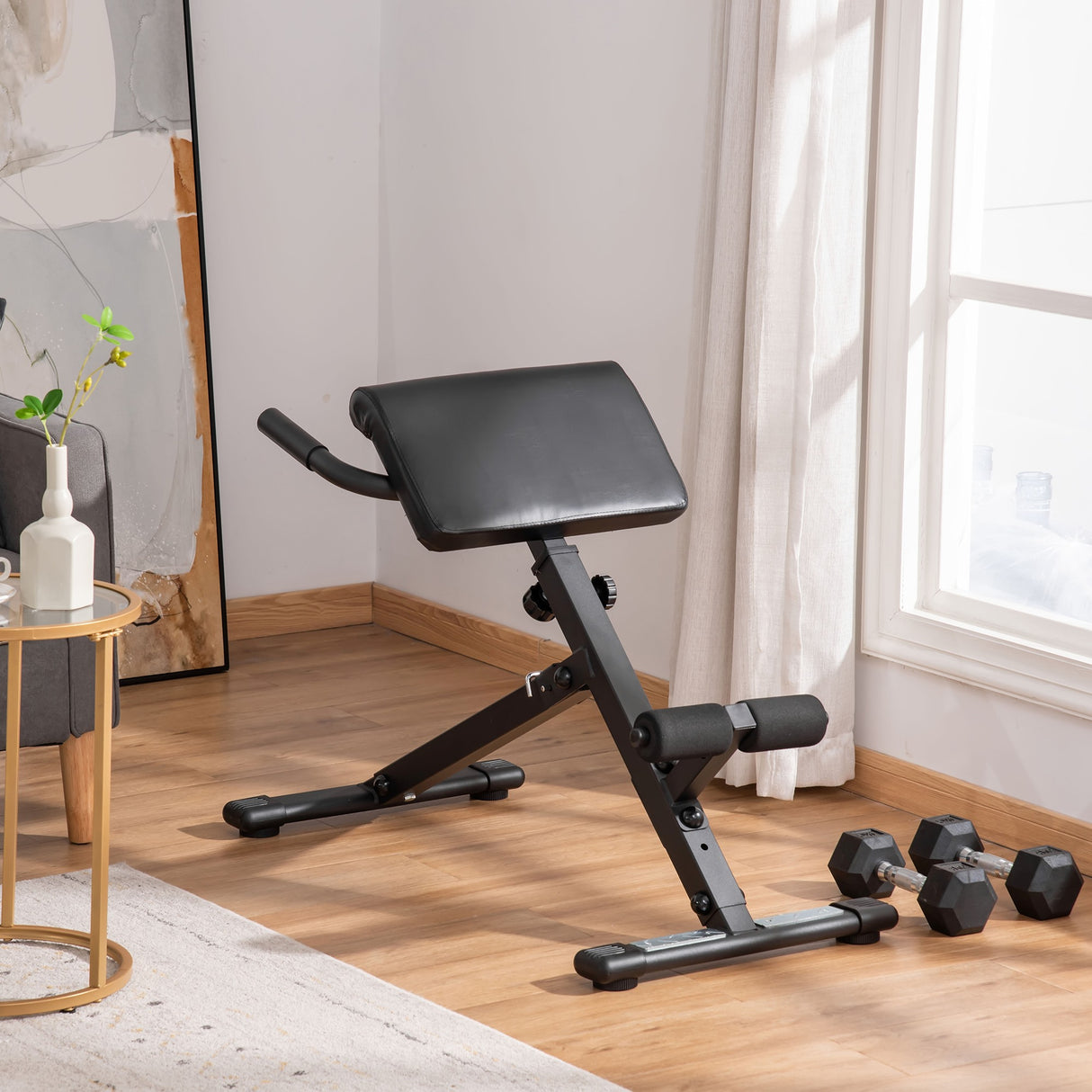 immagine-2-easycomfort-easycomfort-panca-fitness-con-altezza-regolabile-sedia-romana-per-casa-e-palestra-100x57x72-85cm-nero