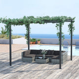 immagine-2-easycomfort-easycomfort-pergolato-da-giardino-struttura-in-metallo-nero-300-x-300-x-230-cm