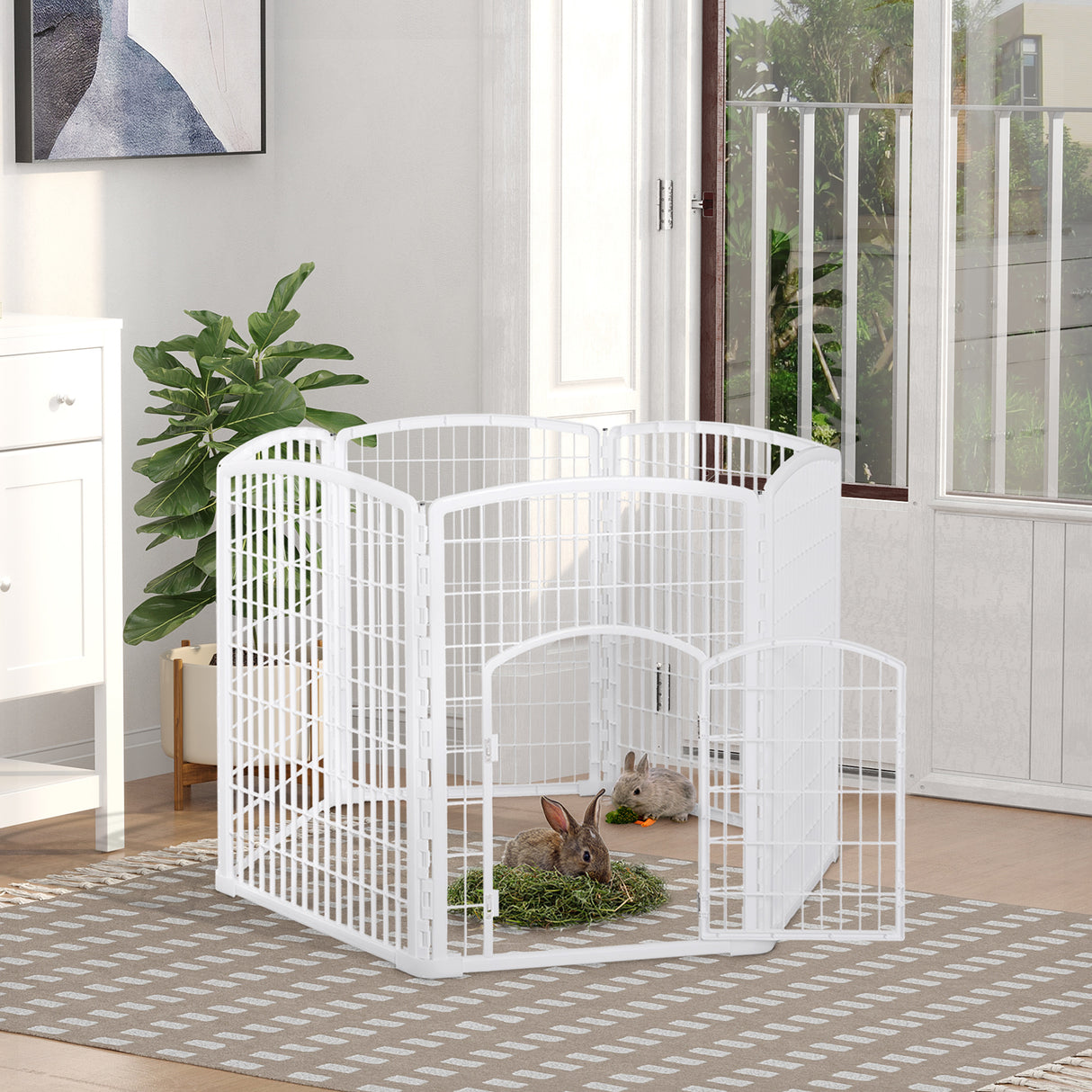 immagine-2-easycomfort-easycomfort-recinto-per-animali-domestici-animali-domestici-pp-135-x-95a-cm-bianco-ean-8055776912059